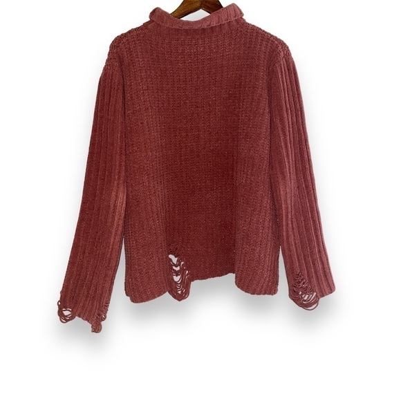 Vici greatest discovery distressed sweater SIZE SMALL - Picture 2 of 4